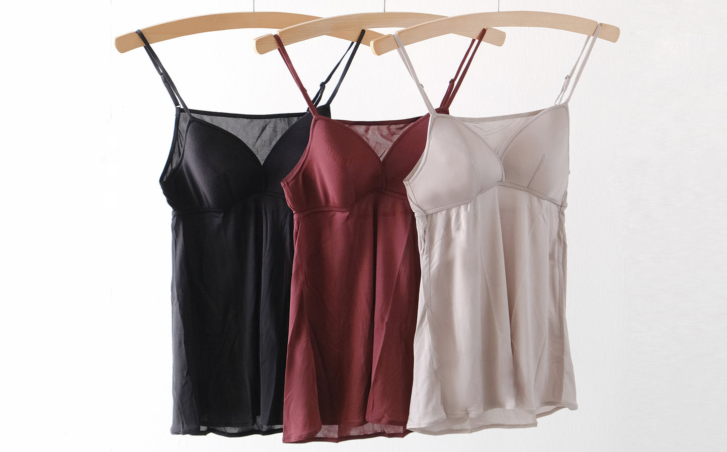 ［COCOONA SKINWEAR］パデッドキャミソール