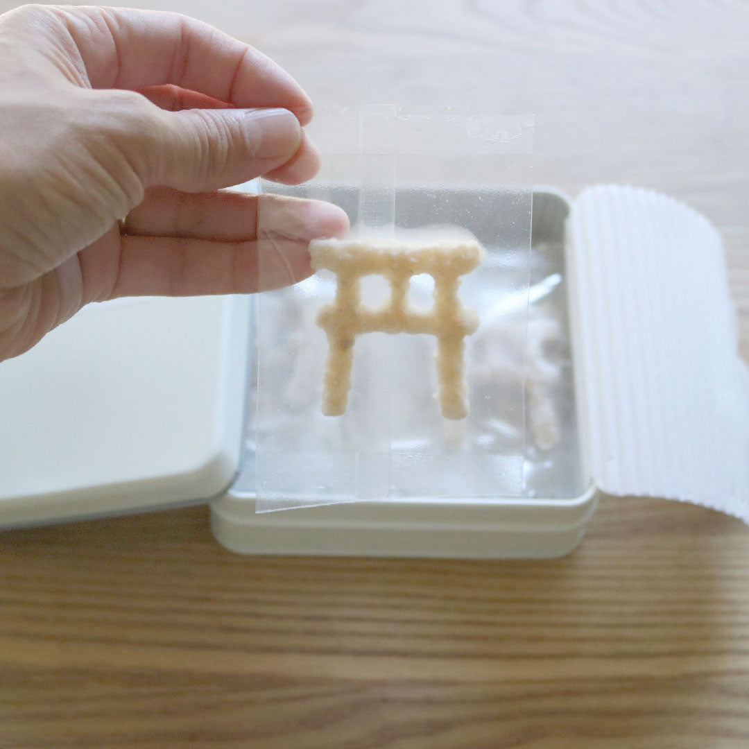 【生産者直送便】［まるざ発芽玄米研究所］発芽玄米の鳥居餅（8個入）