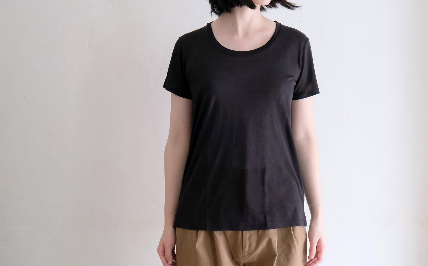 ［COCOONA SKINWEAR］ベーシックＴシャツ