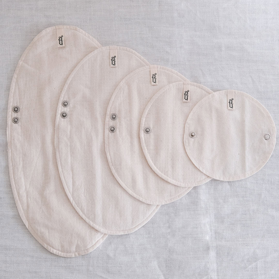 ［Pantyliners Organics］布製パッド　羽つき