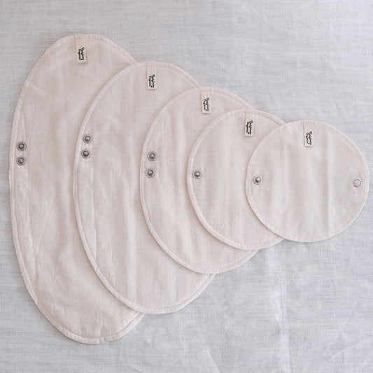 ［Pantyliners Organics］布製パッド　羽つき