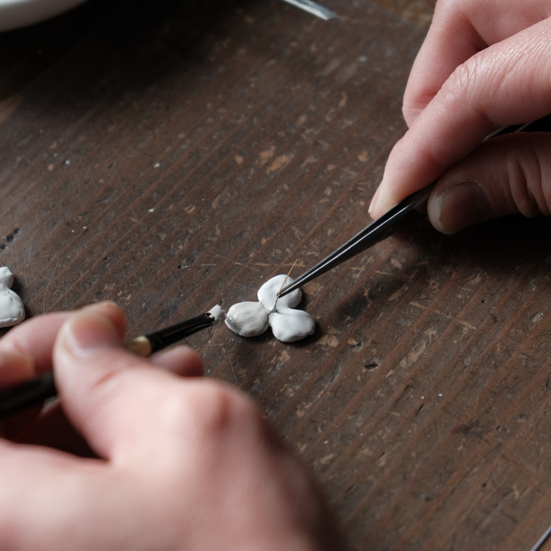 【受注商品】［Furuhashi michiko］アナベルブローチ【23FM】