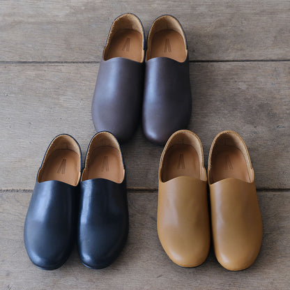 【受注商品】［AUTTAA］ルームシューズ２smooth kip