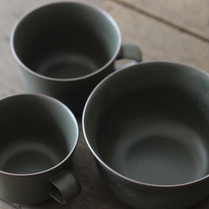 Tableware for "OXYMORON" カップとボウル／グリーン