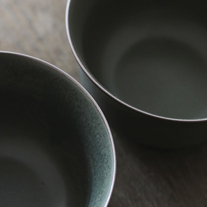 Tableware for "OXYMORON" カップとボウル／グリーン