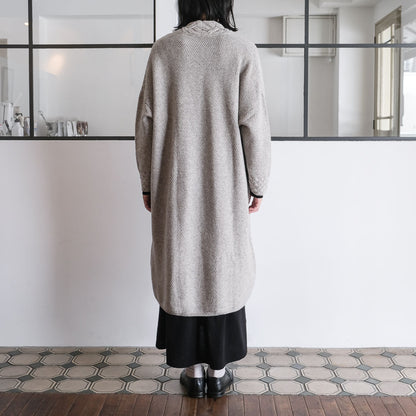 ［FREEMAN--B］アランニッティングバルキーローブコート