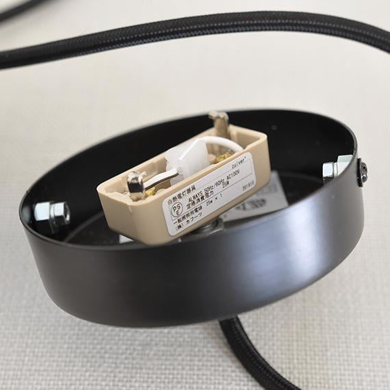 ZUIVER ペンダントランプ LEFT ブラック