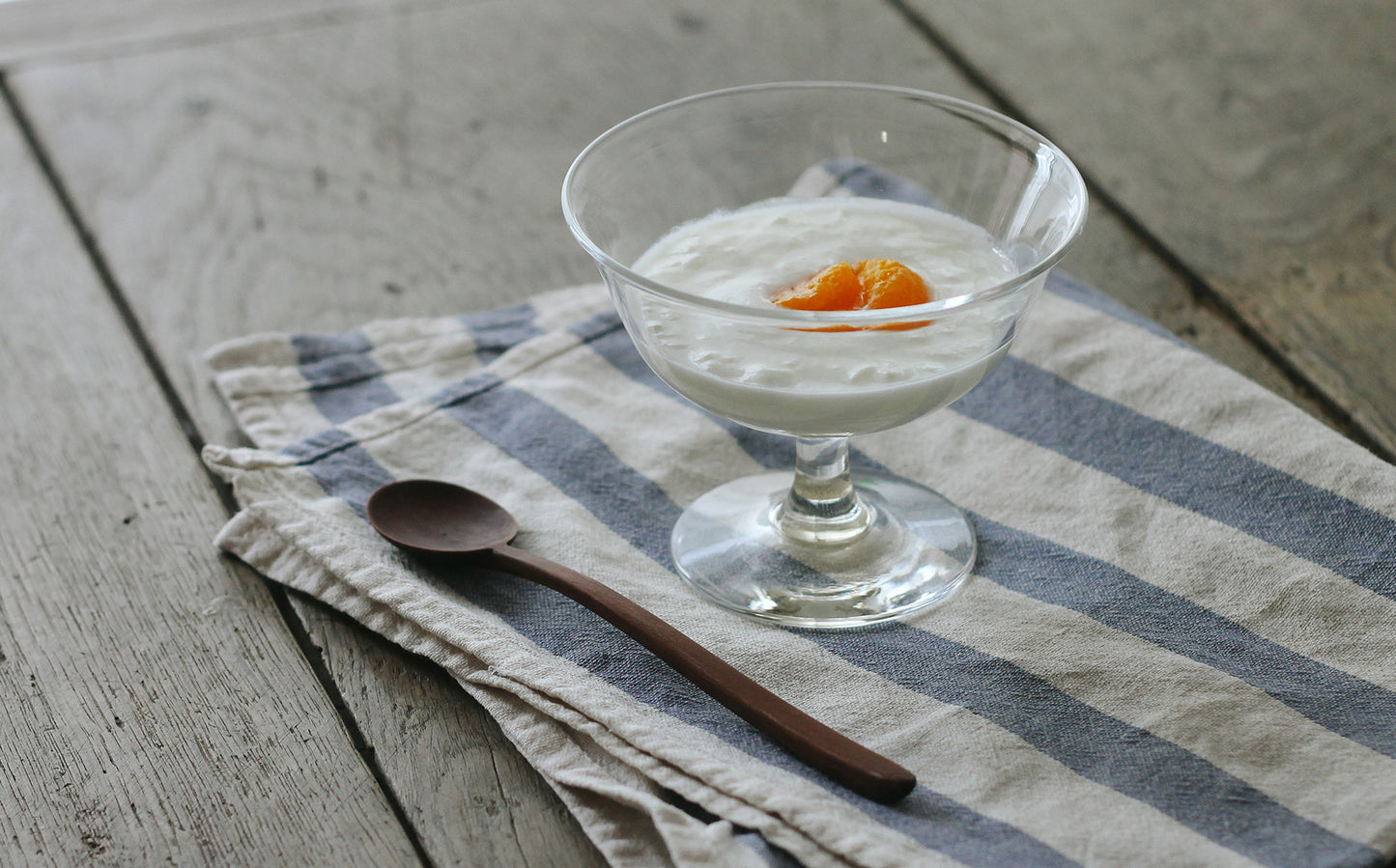 ［WASHIZUKA GLASS STUDIO × Envelope］ashitsuki dessert glass long