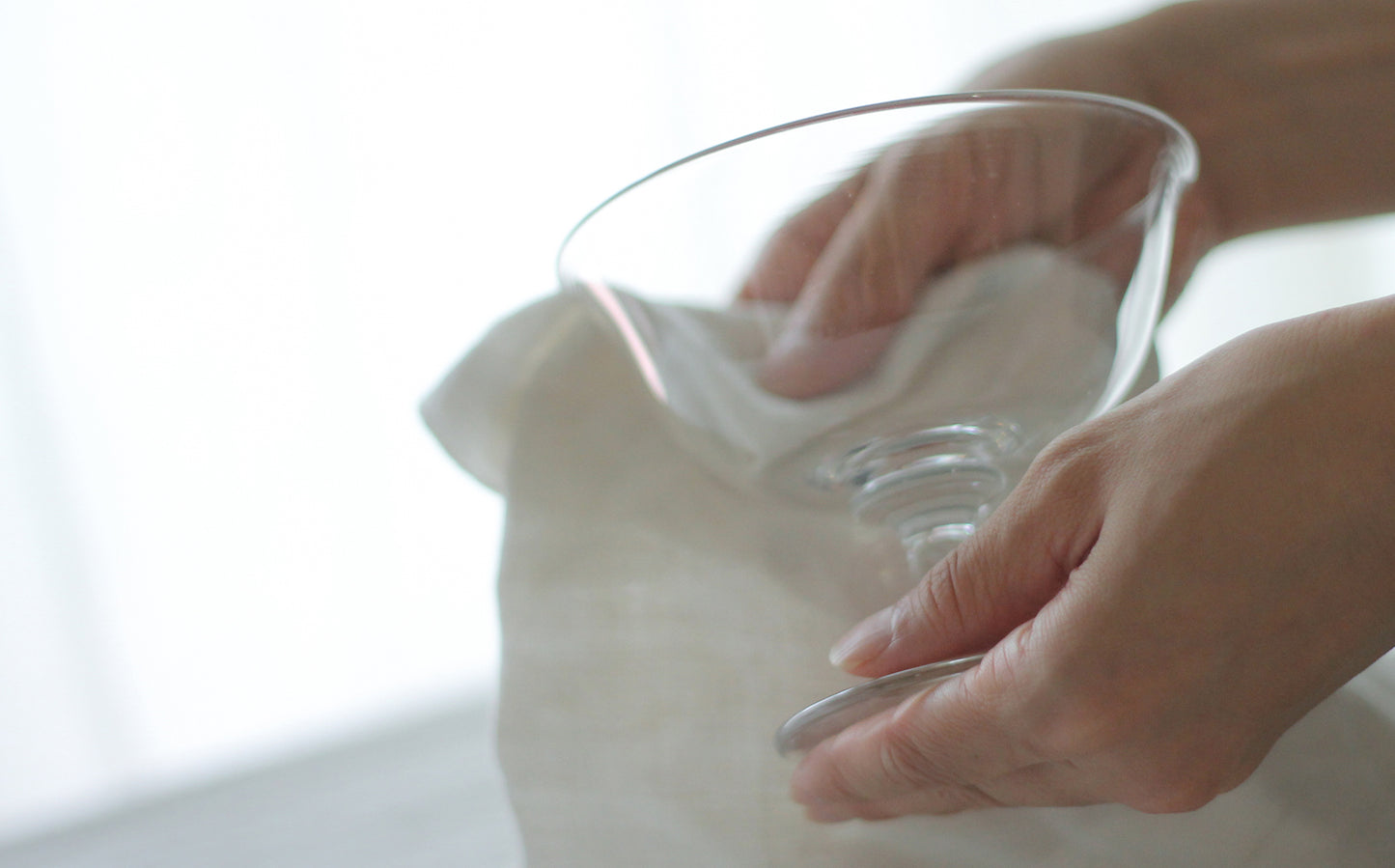 ［WASHIZUKA GLASS STUDIO × Envelope］ashitsuki dessert glass long