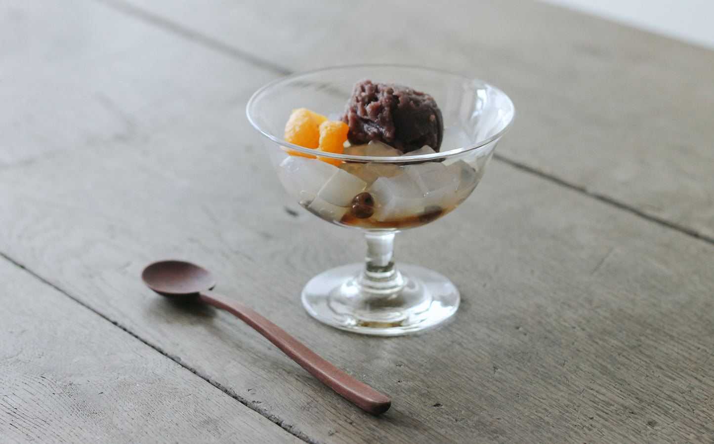 ［WASHIZUKA GLASS STUDIO × Envelope］ashitsuki dessert glass long