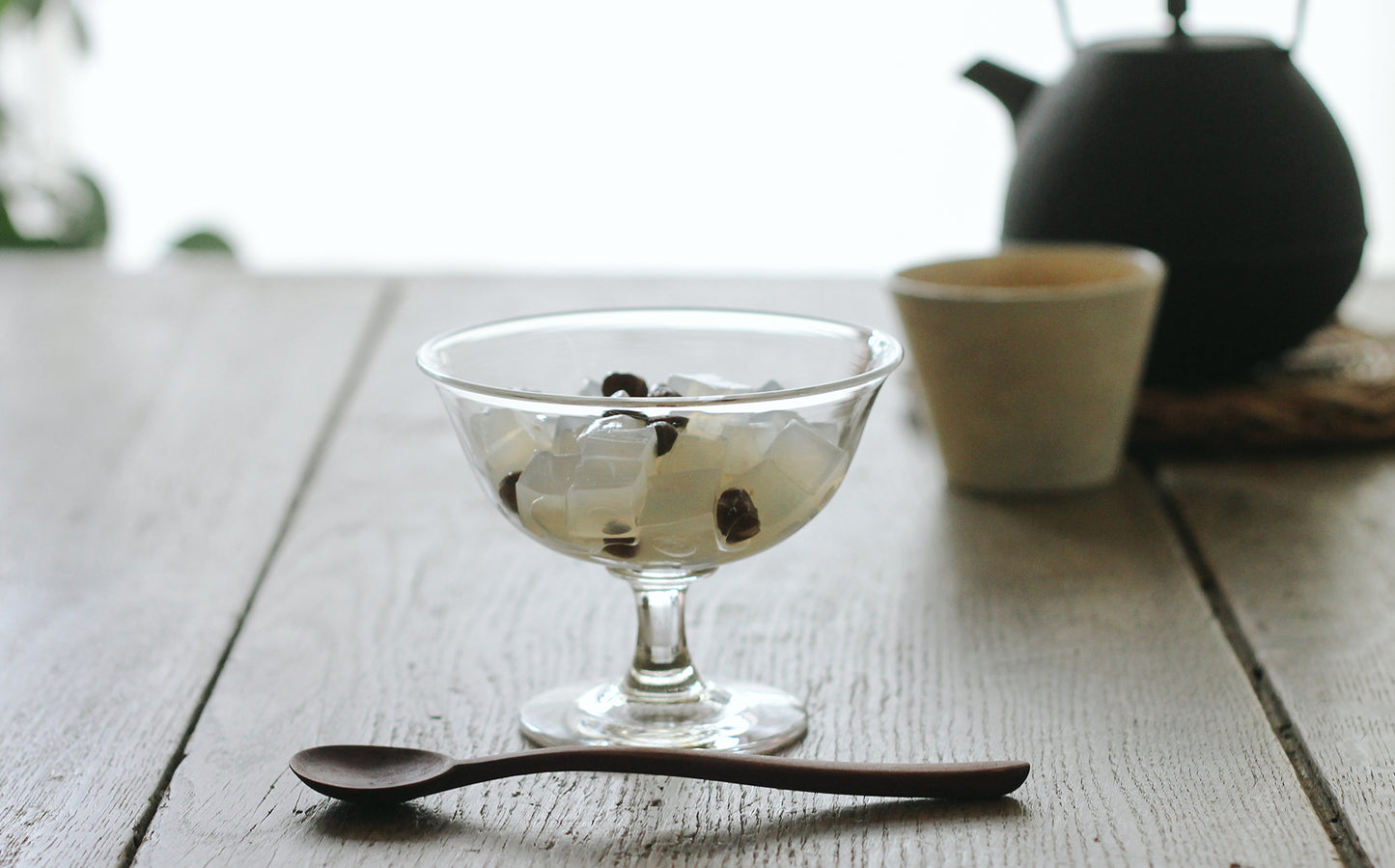 ［WASHIZUKA GLASS STUDIO × Envelope］ashitsuki dessert glass long