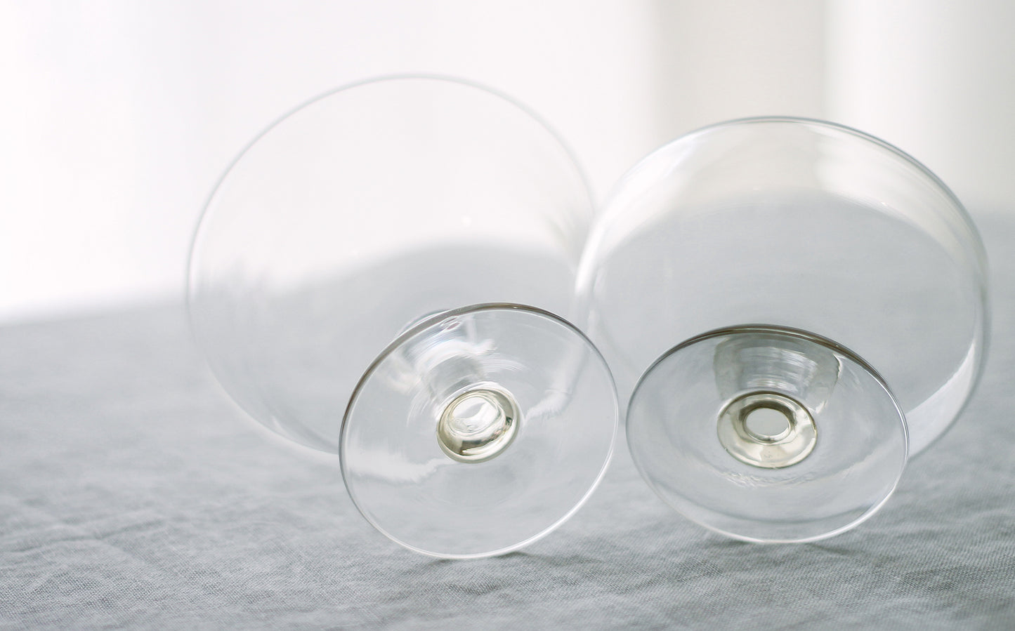 ［WASHIZUKA GLASS STUDIO × Envelope］ashitsuki dessert glass short