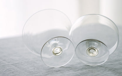［WASHIZUKA GLASS STUDIO × Envelope］ashitsuki dessert glass short