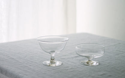 ［WASHIZUKA GLASS STUDIO × Envelope］ashitsuki dessert glass short