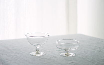［WASHIZUKA GLASS STUDIO × Envelope］ashitsuki dessert glass short