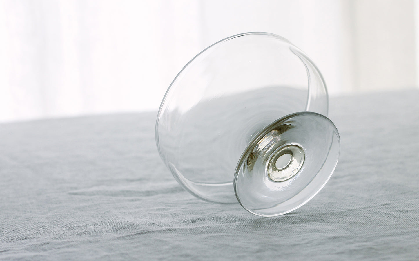 ［WASHIZUKA GLASS STUDIO × Envelope］ashitsuki dessert glass short