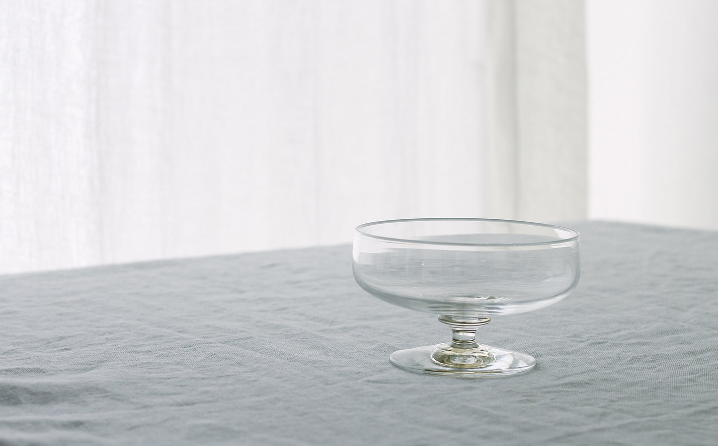 ［WASHIZUKA GLASS STUDIO × Envelope］ashitsuki dessert glass short