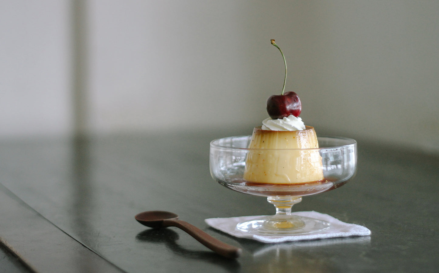 ［WASHIZUKA GLASS STUDIO × Envelope］ashitsuki dessert glass short