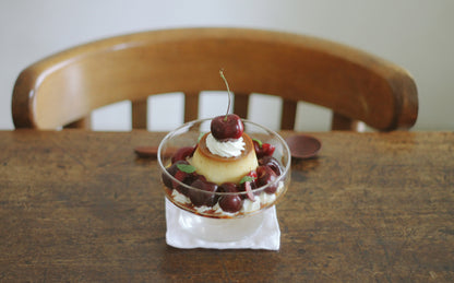 ［WASHIZUKA GLASS STUDIO × Envelope］ashitsuki dessert glass short