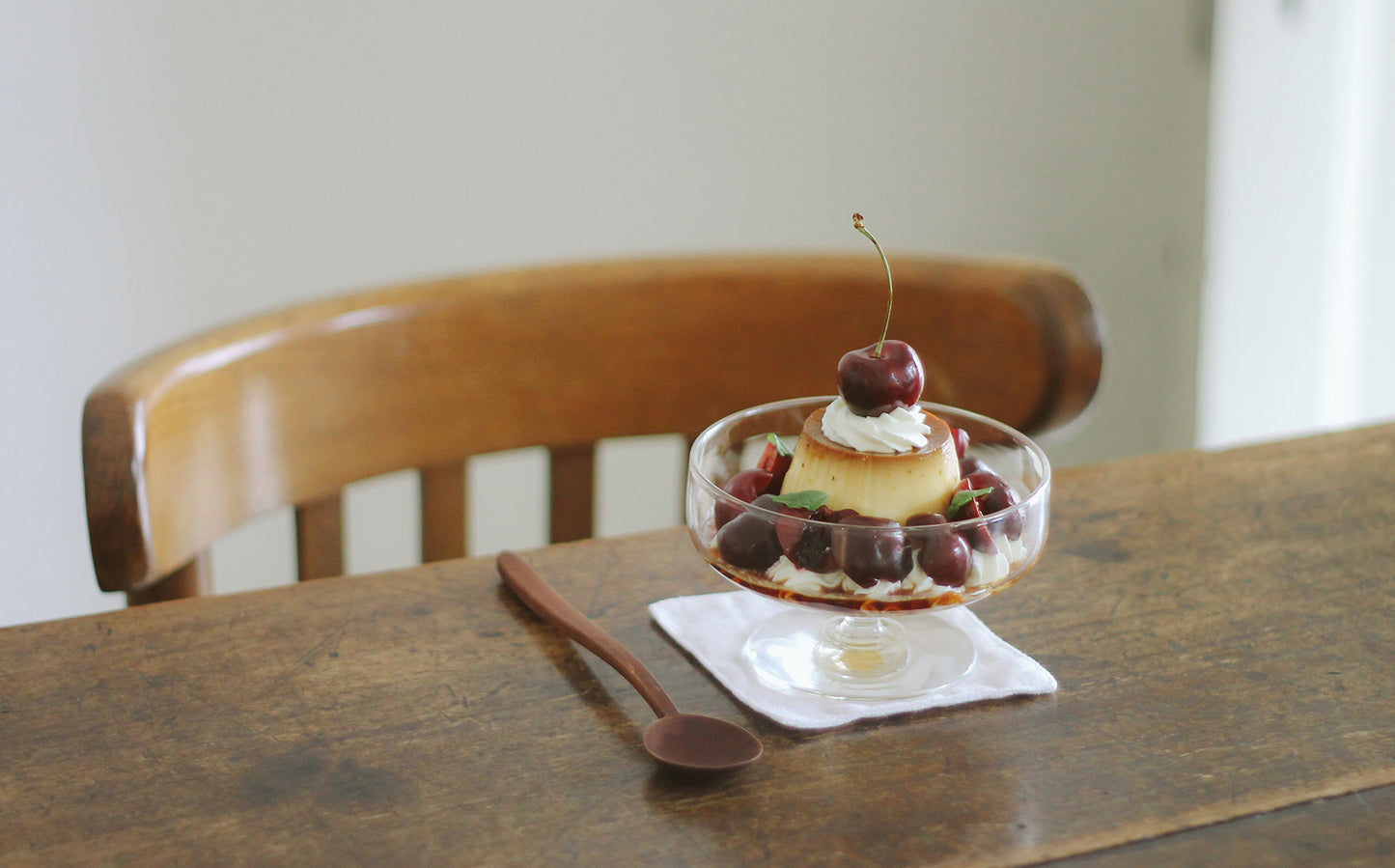 ［WASHIZUKA GLASS STUDIO × Envelope］ashitsuki dessert glass short