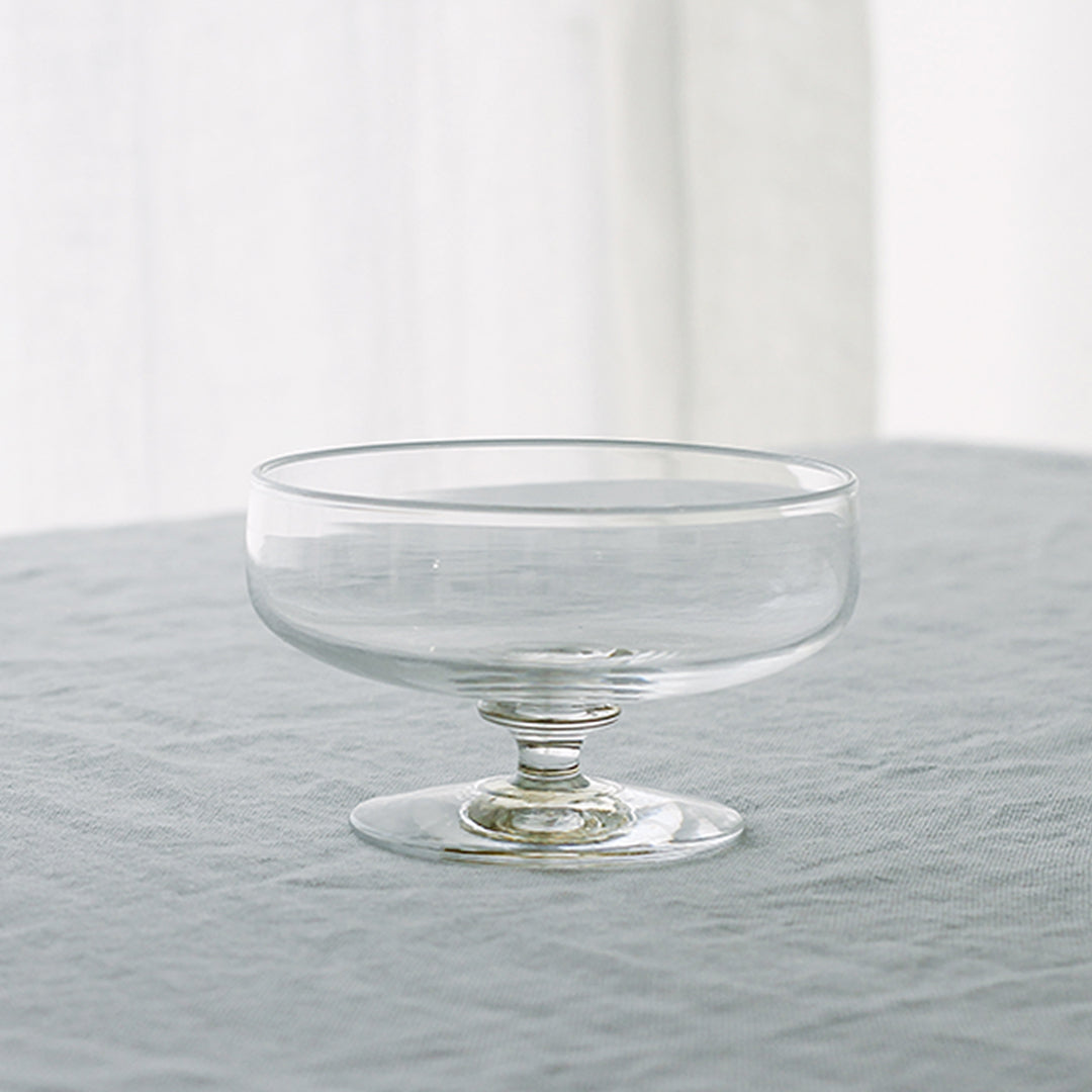 ［WASHIZUKA GLASS STUDIO × Envelope］ashitsuki dessert glass short
