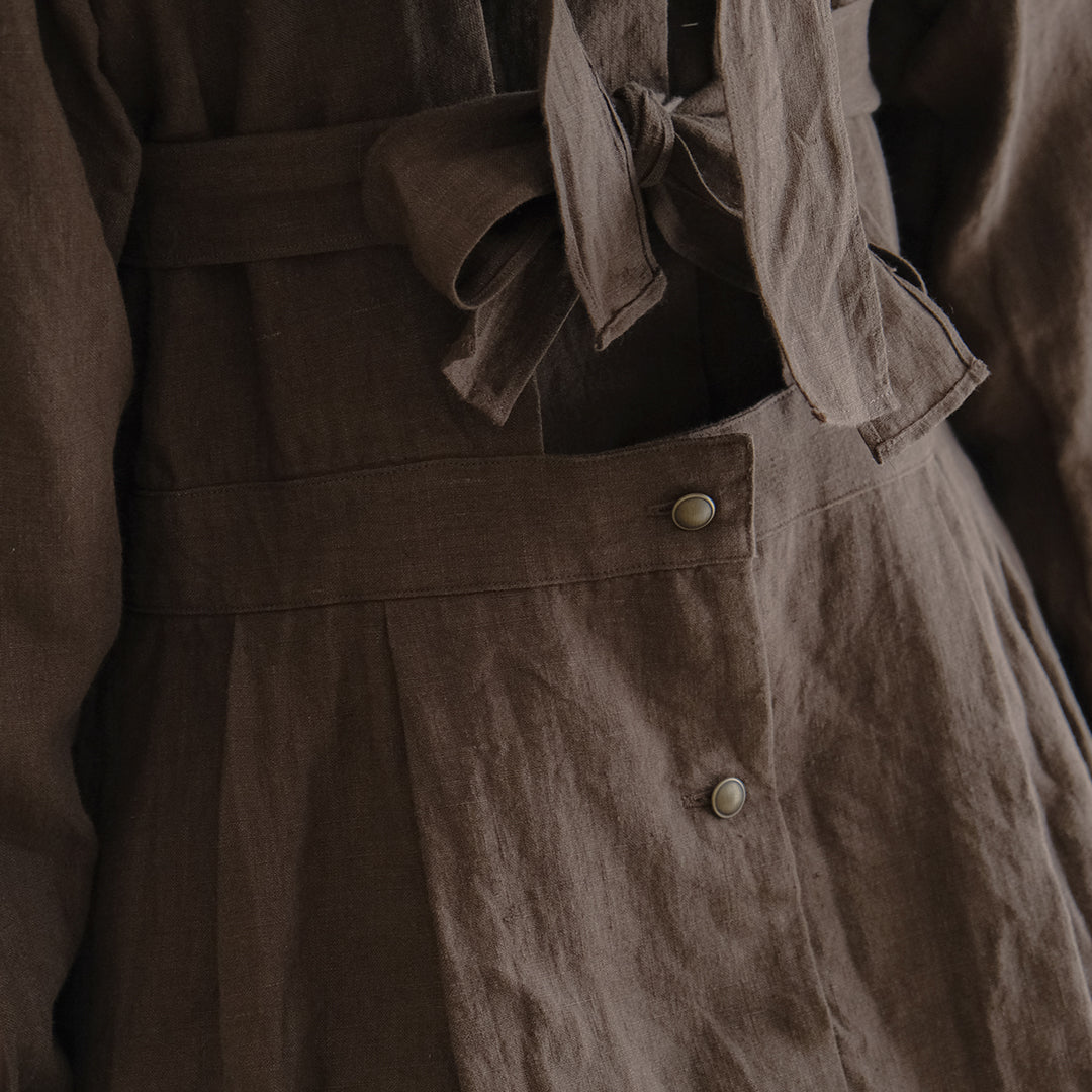 ［the last flower of the afternoon］かげとひかりのribbon dress