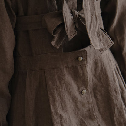 ［the last flower of the afternoon］かげとひかりのribbon dress