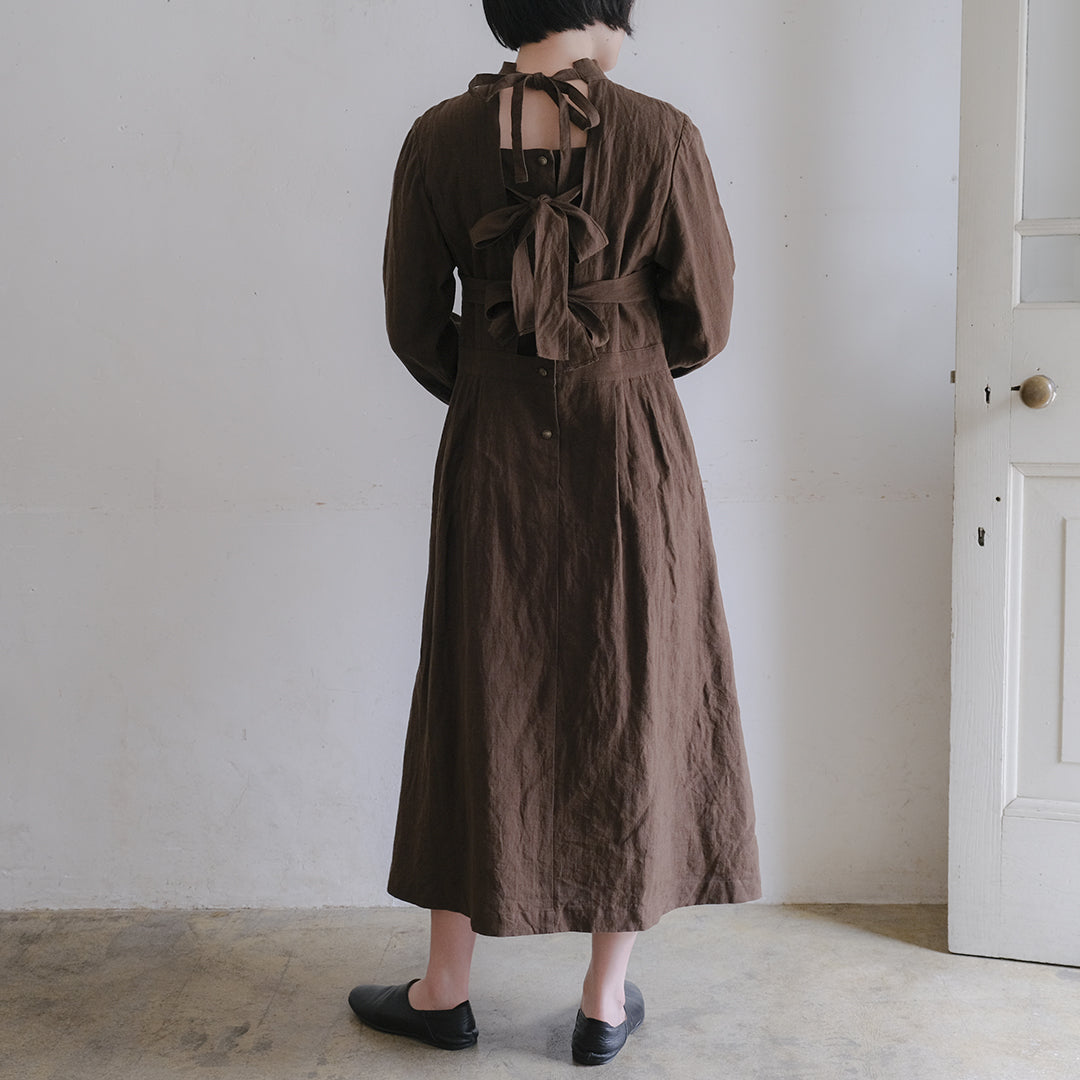 ［the last flower of the afternoon］かげとひかりのribbon dress