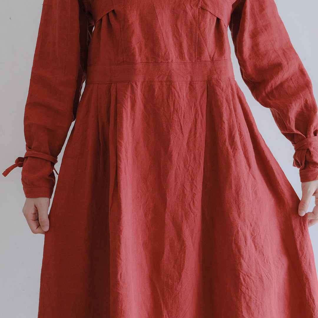［the last flower of the afternoon］かげとひかりのribbon dress