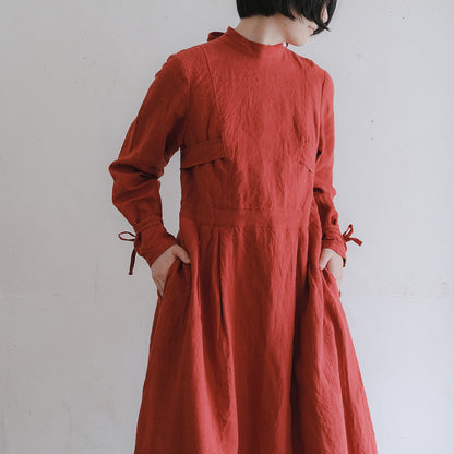 ［the last flower of the afternoon］かげとひかりのribbon dress