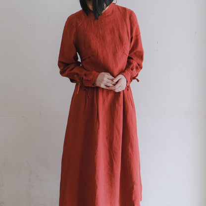 ［the last flower of the afternoon］かげとひかりのribbon dress