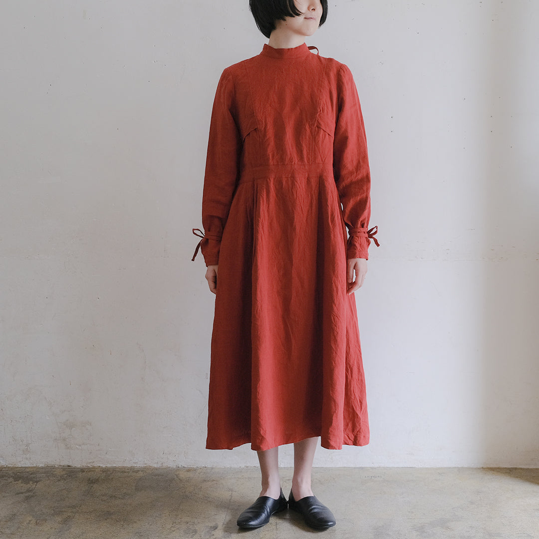 ［the last flower of the afternoon］かげとひかりのribbon dress