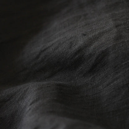 ［SALUÉ］ピンタックノースリーブドレス／ミッドウェイトリネン