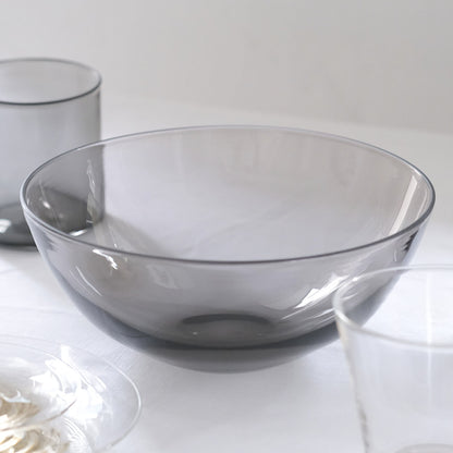 ［WASHIZUKA GLASS STUDIO］charcoal bowl large