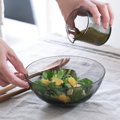 ［WASHIZUKA GLASS STUDIO］charcoal bowl large