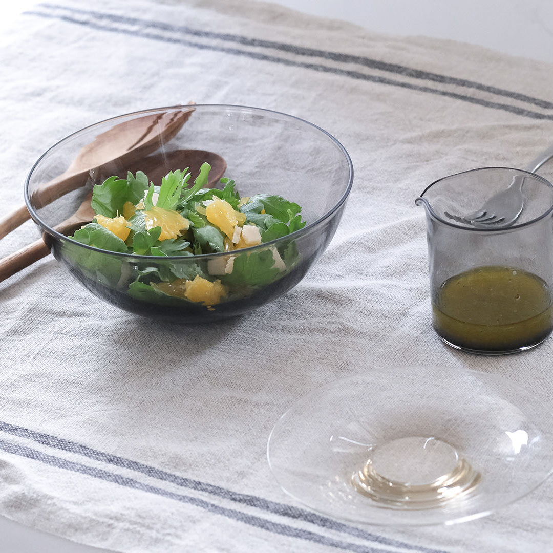 ［WASHIZUKA GLASS STUDIO］charcoal bowl large