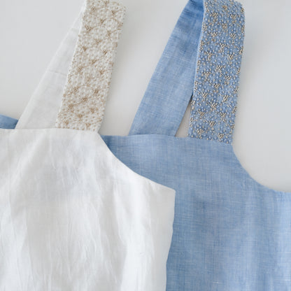 ［BUNON］Embroidery Overalls