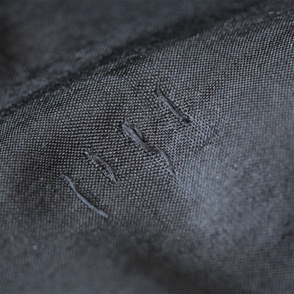 ［BUNON］Wide Belt Tuck Pants