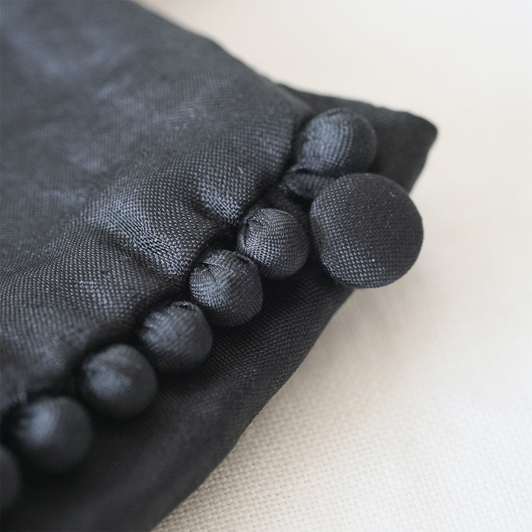 ［BUNON］Wide Belt Tuck Pants