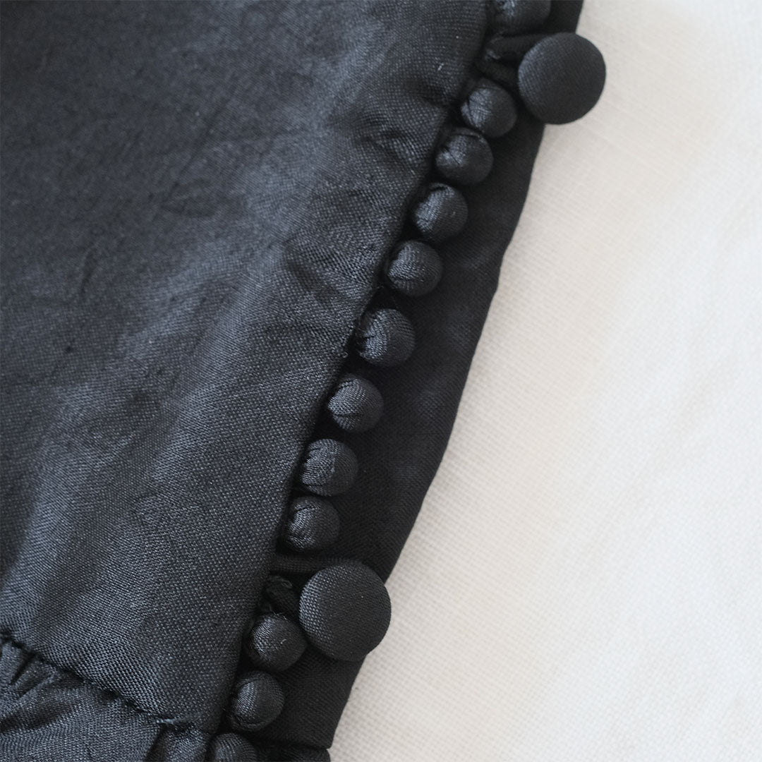 ［BUNON］Wide Belt Tuck Pants