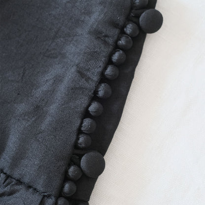 ［BUNON］Wide Belt Tuck Pants