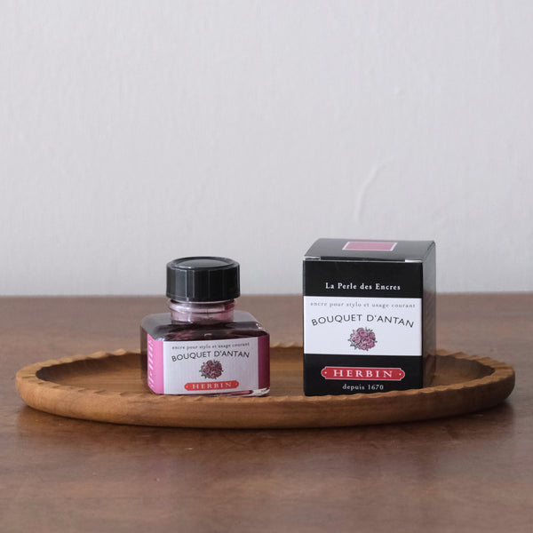 VINTAGE♡ペールピンクフリンジケープ♡itimi shuryジャンティーク HERBIN］トラディショナルインク アンティークブーケ – Envelope