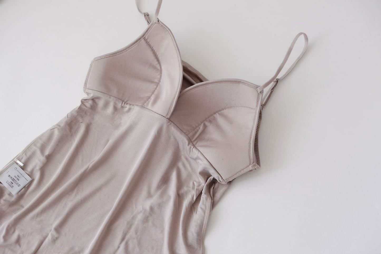 ［COCOONA SKINWEAR］パデッドキャミソール