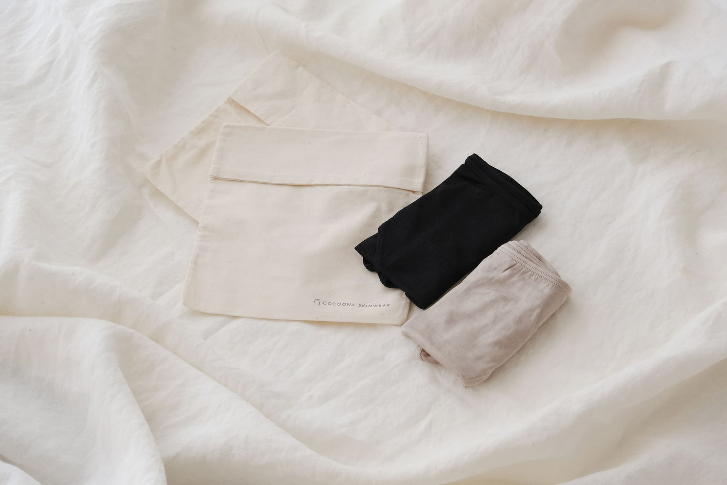 ［COCOONA SKINWEAR］7分袖トップ