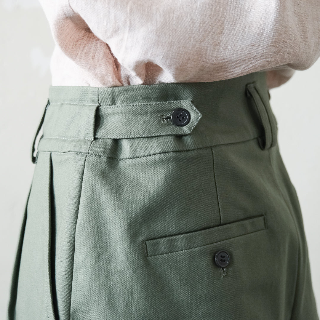 SALUÉ／【受注商品】エッグチノパンツ