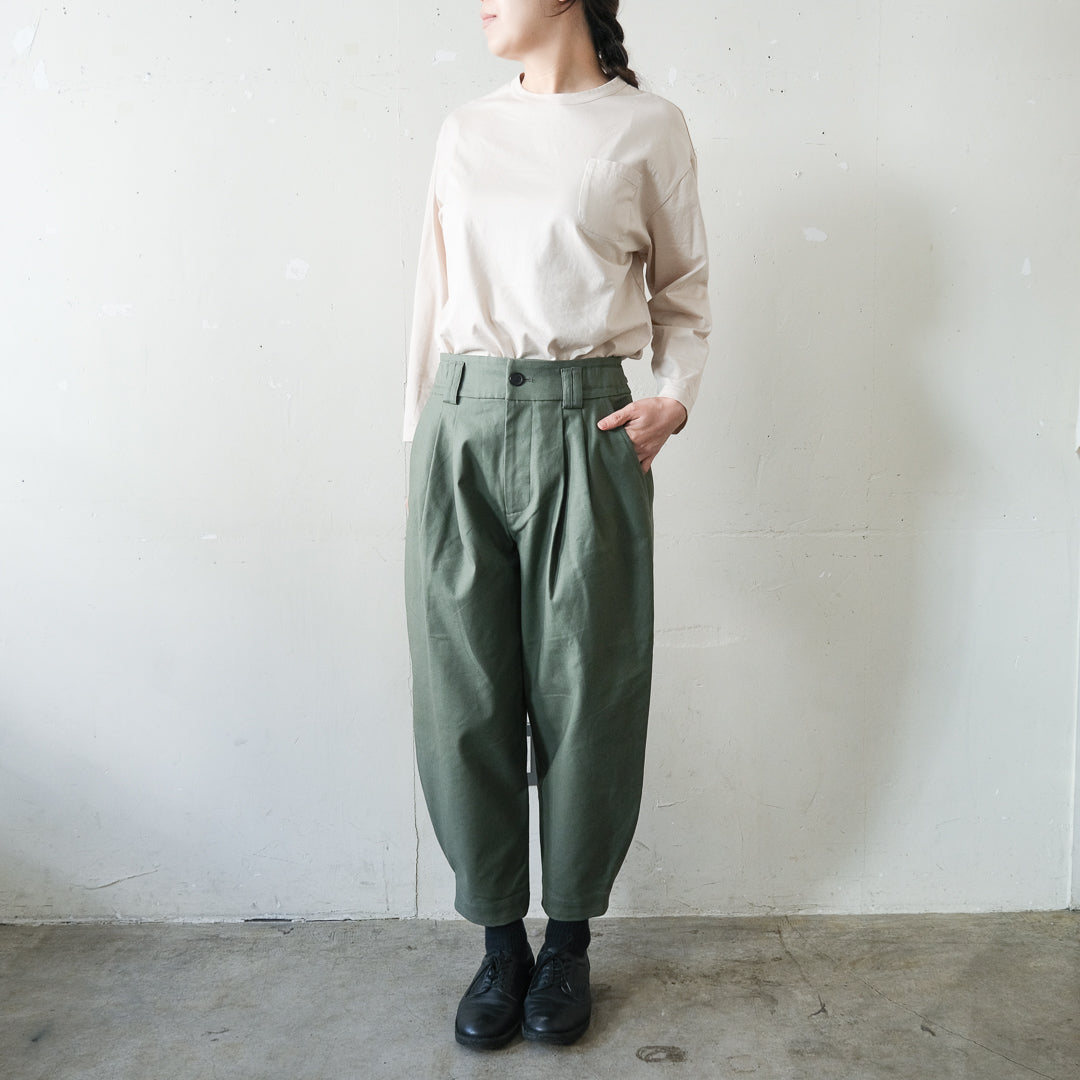 SALUÉ／【受注商品】エッグチノパンツ