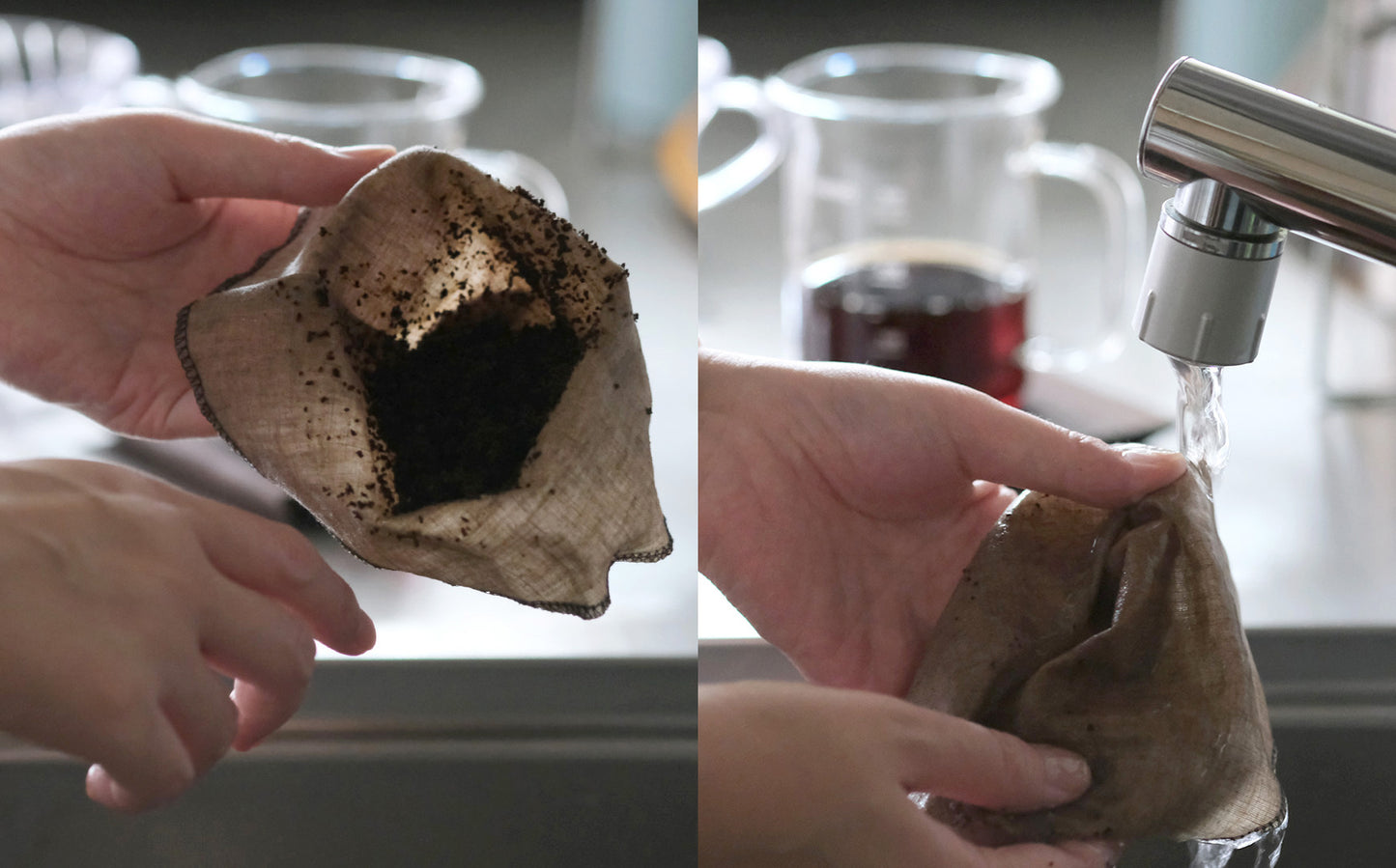TLB HOME リネンクロスコーヒーフィルター