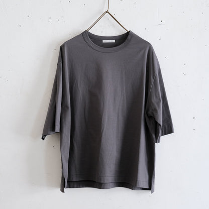 ［SALUÉ］white label スムース ハーフスリーブTシャツ