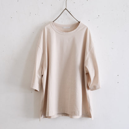 ［SALUÉ］white label スムース ハーフスリーブTシャツ