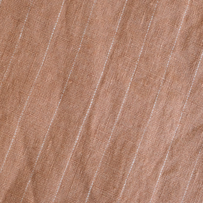 SALUÉ／バックピンタックドレス／ミッドウェイトリネン